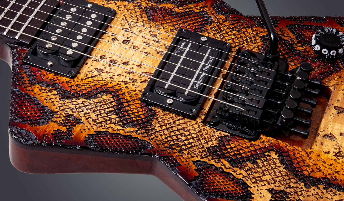 USA Engraved Snakeskin