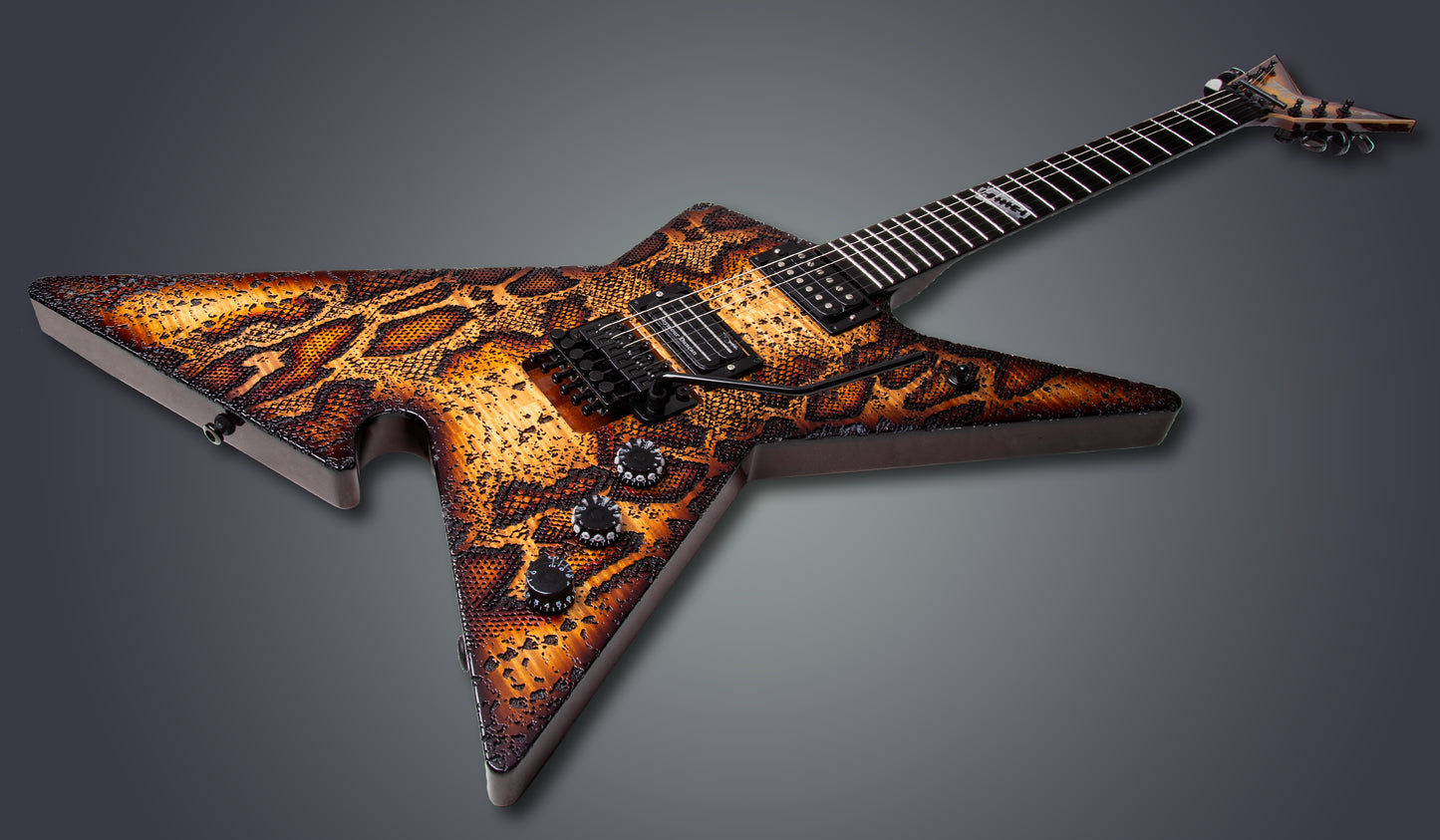 USA Engraved Snakeskin